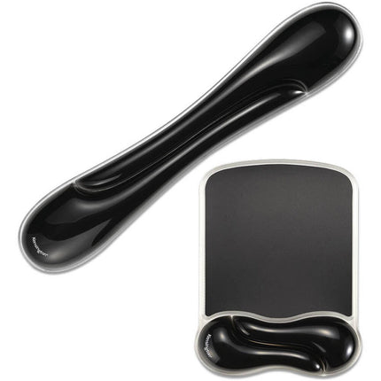 Kensington Duo Gel Alfombrilla Mouse y Reposamuñecas Teclado Negro Ergonomía Ventilación