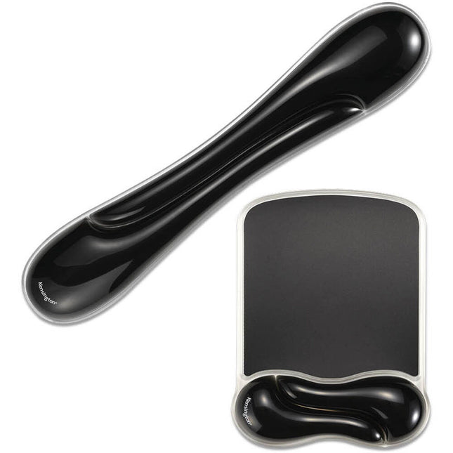 Kensington Duo Gel Alfombrilla Mouse y Reposamuñecas Teclado Negro Ergonomía Ventilación