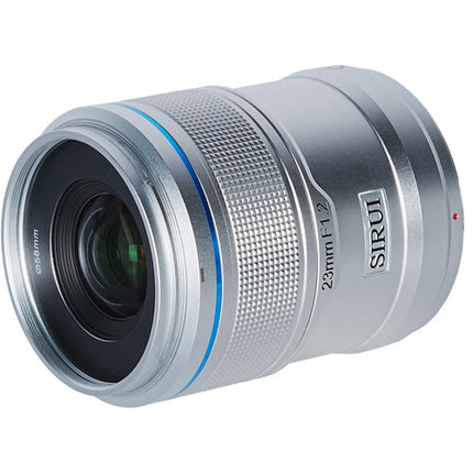 Sirui Sniper 23mm f/1.2 Objetivo Autofocus para FUJIFILM X Plata con Estuche y Parasol