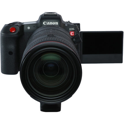 Canon EOS R5 C Cámara Sin Espejo de Cine Sensor Full-Frame 8K60 y Lente RF 24-105mm f2.8