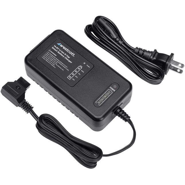 Westcott 14.8V Cargador de Batería Litio Ión D-Tap 2.5H 44"