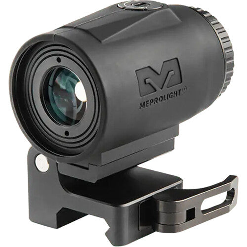 Meprolight 3x18 MMX3 Magnificador con Montura Picatinny y Cubiertas de Goma