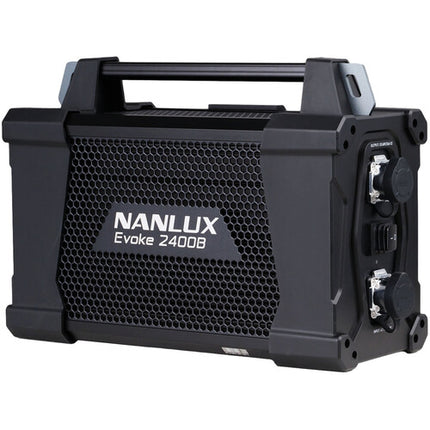 Nanlux Evoke 2400B Kit Monolight LED Bicolor 2700-6500K con Flight Case