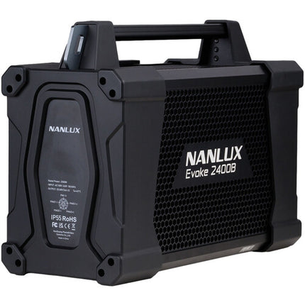 Nanlux Evoke 2400B Kit Monolight LED Bicolor 2700-6500K con Flight Case