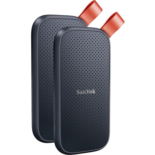 SanDisk Kit SSD portátil 2TB 2 unidades USB-C 800 MB/s resistente caída