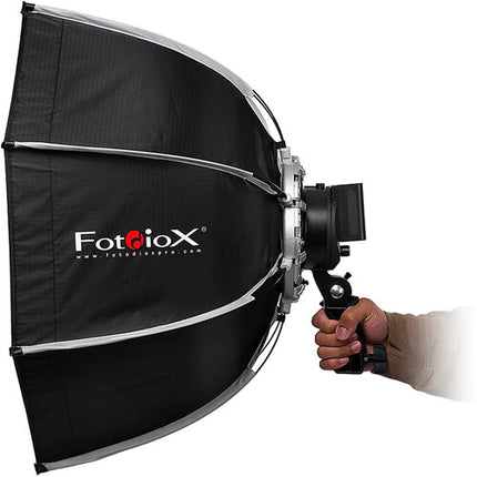 FotodioX T660 Luz LED Bi-Color Softbox Kit Doble 7200 Lux 3.3 Pies
