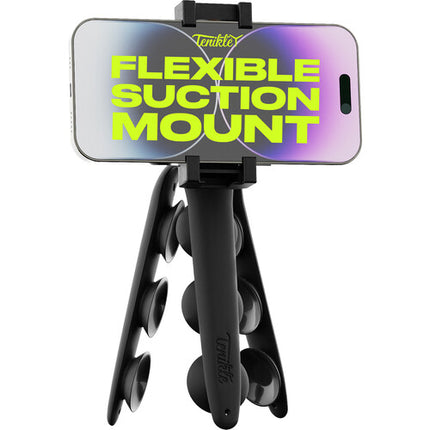 Tenikle Pro Soporte Flexible con Ventosa para Smartphones 42 lb Negro