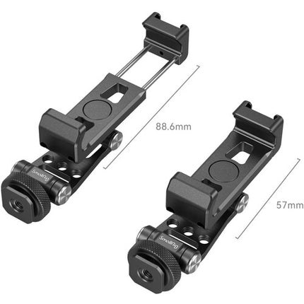 SmallRig Dual Handheld Kit para iPhone 16 Pro Max con Soporte Metal y Montura Cold Shoe