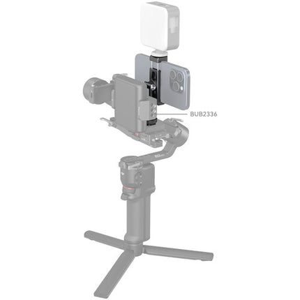 SmallRig Dual Handheld Kit para iPhone 16 Pro Max con Soporte Metal y Montura Cold Shoe