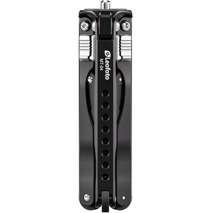 Leofoto MT-04 trípode mini plegable aluminio capacidad 8 kg altura 4-29 cm con bolsa