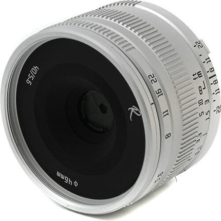 AstrHori 40mm f5.6 Lente para Leica M Full-Frame f22 Manual Plata