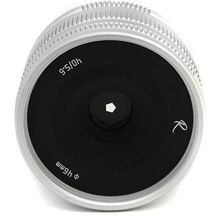 AstrHori 40mm f5.6 Lente para Leica M Full-Frame f22 Manual Plata