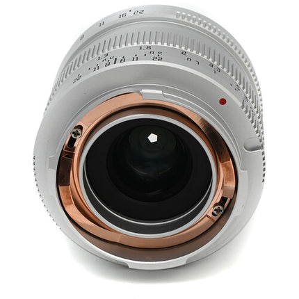 AstrHori 40mm f5.6 Lente para Leica M Full-Frame f22 Manual Plata