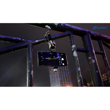 Leofoto MC-30 Soporte Abrazadera para Teléfono Cámara 1.3" Diámetro 1/4"-20