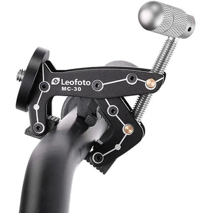 Leofoto MC-30 Soporte Abrazadera 1.3" para Teléfono con Mini Cabeza de Bola