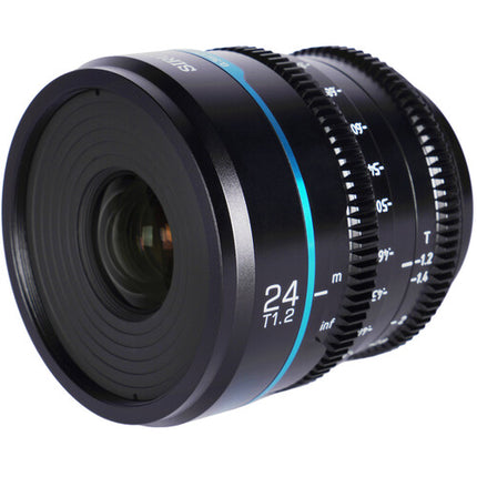 Sirui Night Walker 24mm T1.2 S35 Lente de Cine Apertura T1.2 Gran Angular 31mm Circulo de Imagen