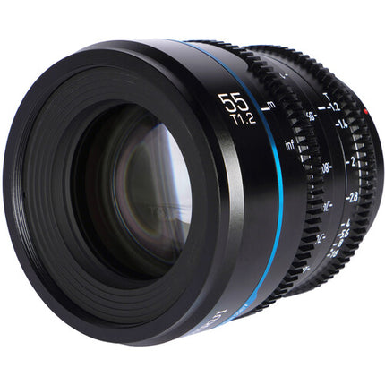 Sirui Night Walker 55mm T1.2 S35 Lente Cine Leica L Apertura Ultrafast T1.2 Filtro 67mm