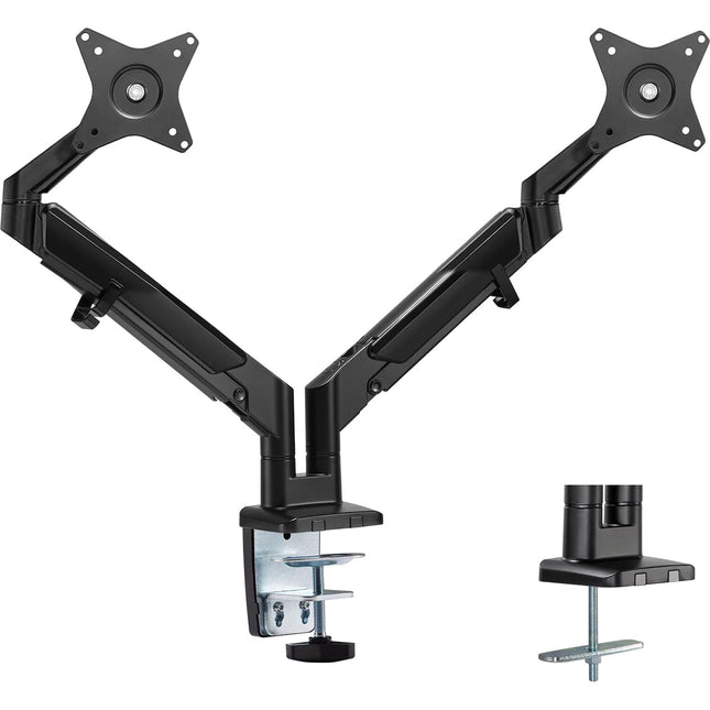 Mount-It! MI-4884B Soporte de Escritorio para Doble Monitor 17-32" 19.8 lb