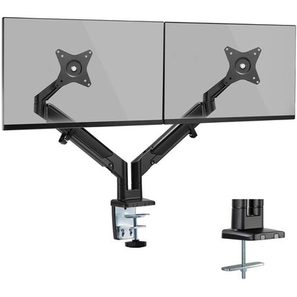 Mount-It! MI-4884B Soporte de Escritorio para Doble Monitor 17-32" 19.8 lb