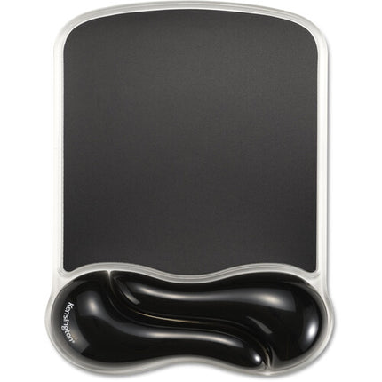 Kensington Duo Gel alfombrilla para ratón con reposamuñecas y ventilación negra