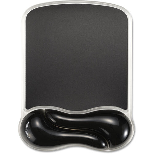 Kensington Duo Gel alfombrilla para ratón con reposamuñecas y ventilación negra