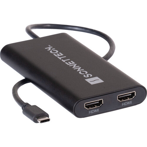 Sonnet DisplayLink Adaptador dual HDMI USB A 3.2 Gen 1 USB C 4K 60Hz