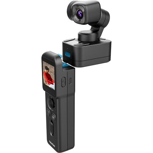 Feiyu Pocket 3 Gimbal Cámara Estabilizadora 3 Ejes Sensor 12MP 130° Ángulo