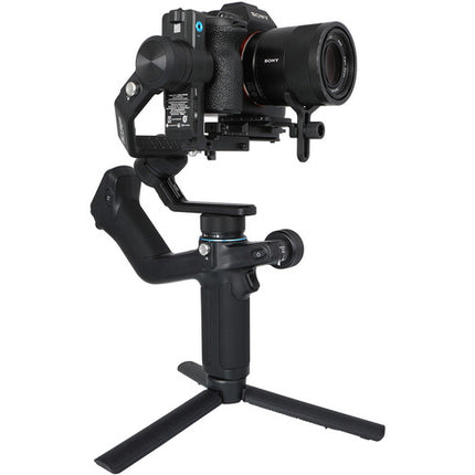 Feiyu SCORP-Mini 2 Gimbal Motor 3 Ejes Control App para Smartphones y Cámaras 10.8 in Palo Extensión Fibra Carbono