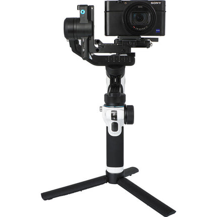 Feiyu SCORP-Mini 2 Estabilizador 3 Ejes para Smartphones y Cámaras con Luz Magnética y Palo Extensor 27 cm