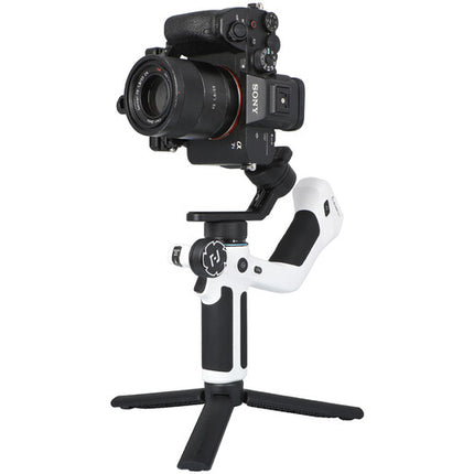 Feiyu SCORP-Mini 2 Estabilizador 3 Ejes para Smartphones y Cámaras con Luz Magnética y Palo Extensor 27 cm