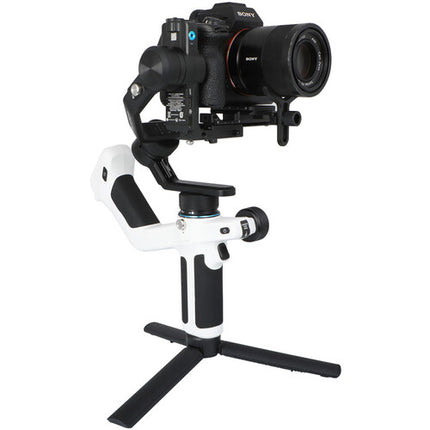 Feiyu SCORP-Mini 2 Estabilizador 3 Ejes para Smartphones y Cámaras con Luz Magnética y Palo Extensor 27 cm