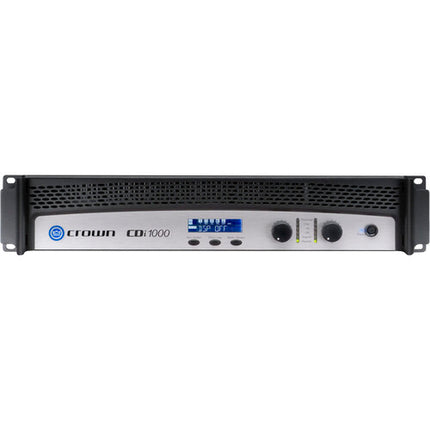 Crown Audio CDi 1000 Amplificador Comercial Dos Canales 500W 2 RU Rackmount
