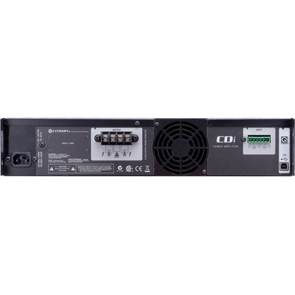 Crown Audio CDi 1000 Amplificador Comercial Dos Canales 500W 2 RU Rackmount