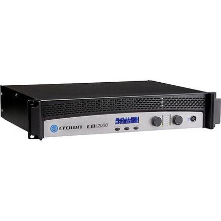 Crown Audio CDi 2000 Amplificador Comercial Dos Canales 800W 2 RU Rackmount