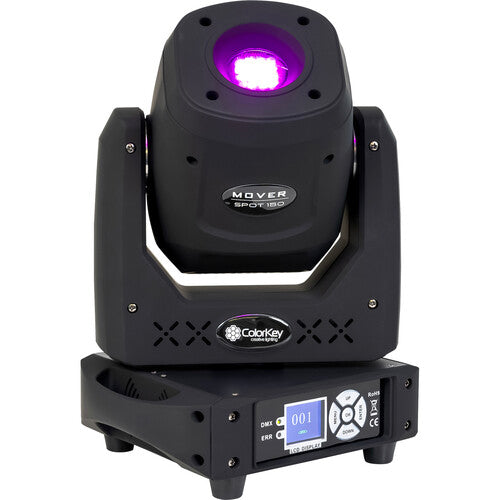 ColorKey Mover Spot 150 90W Luz LED Movible Compacta 10° 7 Colores