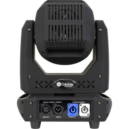 ColorKey Mover Spot 150 90W Luz LED Movible Compacta 10° 7 Colores