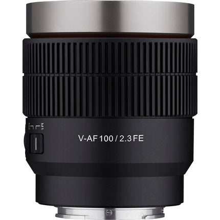 Rokinon Cine AF 100mm T2.3 FE objetivo de cine con enfoque automático y cobertura full frame