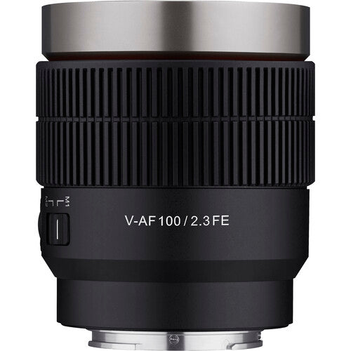 Rokinon Cine AF 100mm T2.3 FE objetivo de cine con enfoque automático y cobertura full frame