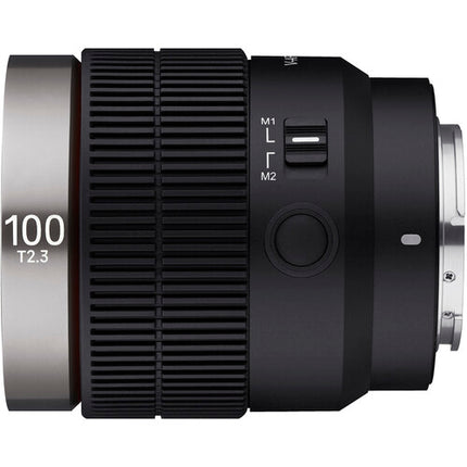 Samyang Cine AF 100mm T2.3 FE Lente de Cine Autofocus 8K Full Frame