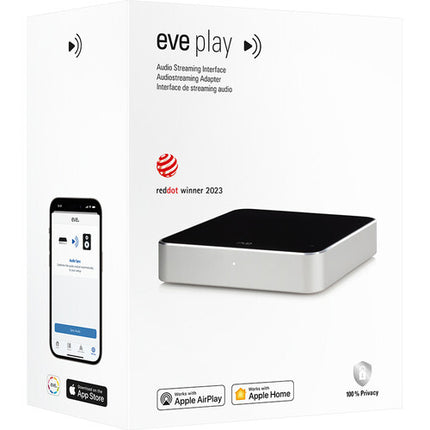 Eve Play Reproductor de Audio Streaming con DAC Integrado y Conexión RCA