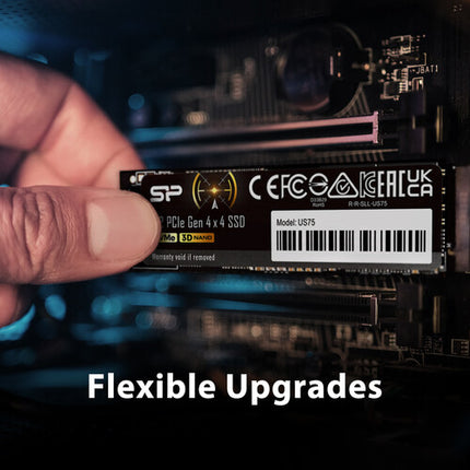Silicon Power US75 SSD Interna NVMe M.2 4TB PCIe 4.0 7000 MB/s Leer