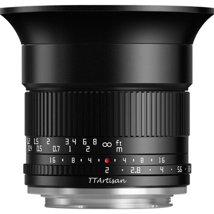 TTArtisan 10mm f2.0 Lente Micro Cuatro Tercios con filtro 72mm y tapas