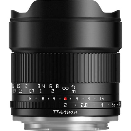 TTArtisan 10mm f2.0 Lente para FUJIFILM X diseñado APS-C con filtro 72mm y tapa de goma