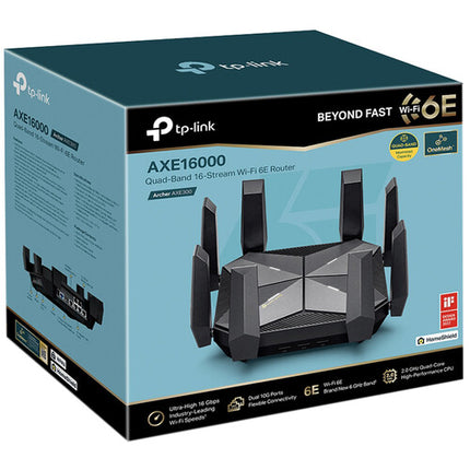 TP-Link Archer AXE300 Router Inalámbrico Quad-Band Wi-Fi 6E 15560 Mb/s 8 Antenas