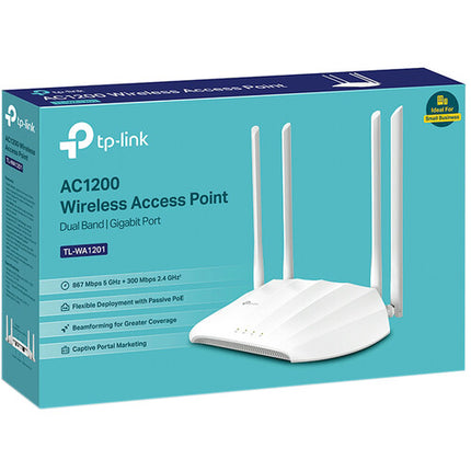 TP-Link TL-WA1801 Punto de Acceso Inalámbrico Wi-Fi 6 AX1800 Dual-Banda 1775 Mb/s PoE Incluido