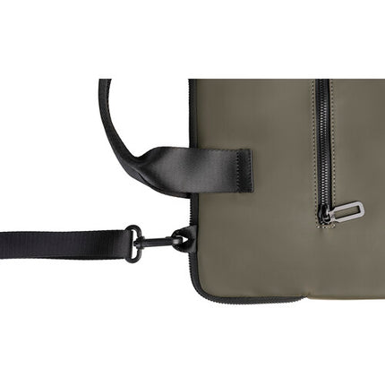 Tucano Gommo Bolsa Slim para Laptop 13-14" Verde Resistente al Clima Sistema Antideslizante