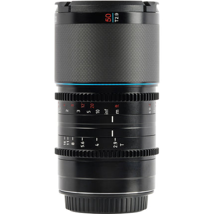 Sirui Saturn 50mm T2.9 Lente Anamórfica Carbono Full-Frame Nikon Z