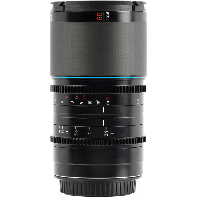 Sirui Saturn 50mm T2.9 Lente Anamórfica Carbono Full-Frame Nikon Z