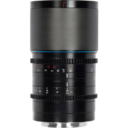 Sirui Saturn 75mm T2.9 Lente Anamórfica Carbono Full-Frame Canon RF