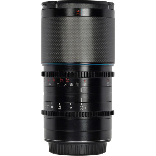 Sirui Saturn 75mm T2.9 Lente Anamórfica Full-Frame Carbono Leica L